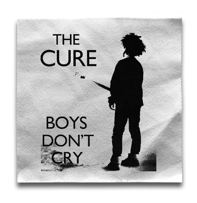 Нашивка Cure, the с принтом Boys Dont Cry