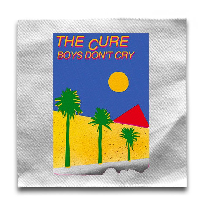 Нашивка Cure, the с принтом Boys Dont Cry