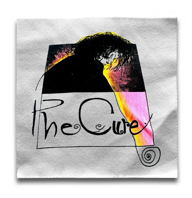Нашивка Cure, the с принтом Robert