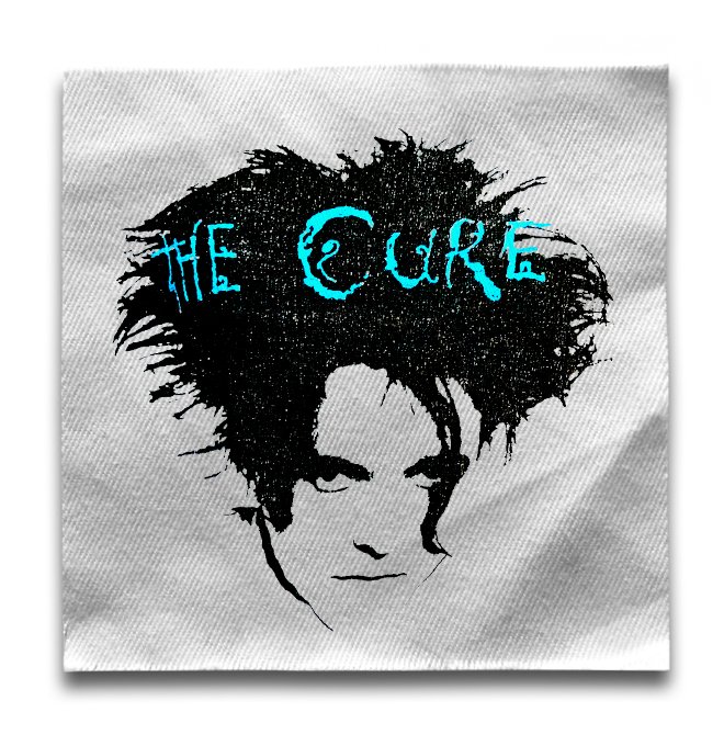 Нашивка Cure, the с принтом Robert Smith
