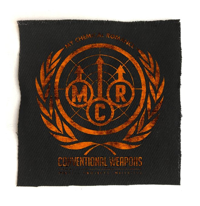 Нашивка My Chemical Romance с принтом Conventional Weapons