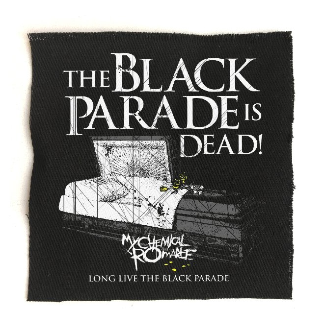 Нашивка My Chemical Romance с принтом Long Live the Black Parade