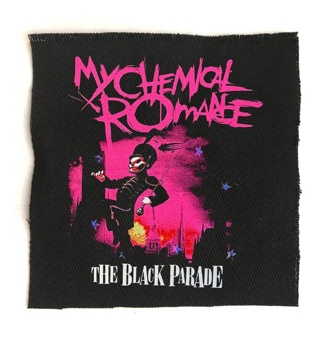 Нашивка My Chemical Romance с принтом The Black Parade
