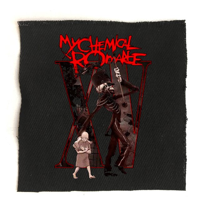Нашивка My Chemical Romance с принтом XV