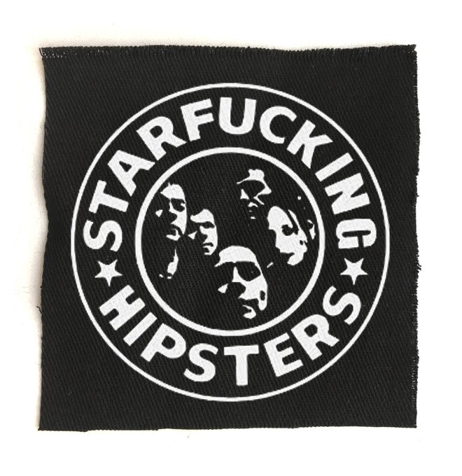 Нашивка Star Fucking Hipsters с принтом Star Fucking Hipsters арт:110816
